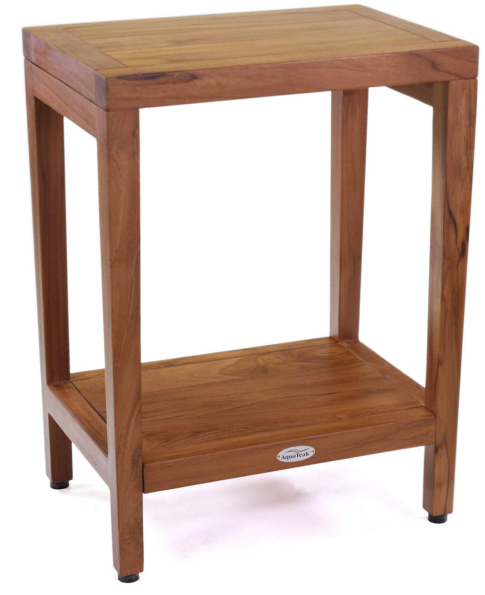 Solid Teak Wood End Side Table