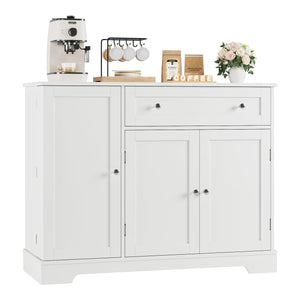 Buffet Cabinet with Storage & Adjustable Shelf