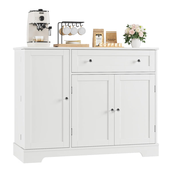 Buffet Cabinet with Storage & Adjustable Shelf