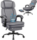 Ergonomic Executive Office Chair with Footrest — 400lbs Capacity