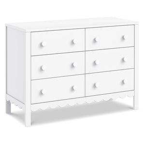 Scallop 6-Drawer Dresser