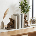 Vintage Bulldog Bookends Set of 2