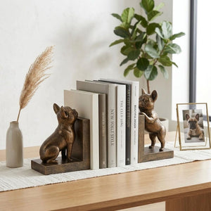Vintage Bulldog Bookends Set of 2