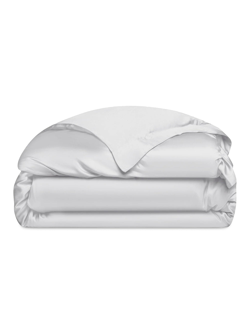 Twin Bamboo Duvet Cover Set – White