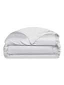 Twin Bamboo Duvet Cover Set – White