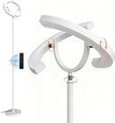 LED Floor Lamp with Remote, Stepless Dimming & Color Temperature Control