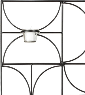 Cast Iron 5-Candle Wall Sconce