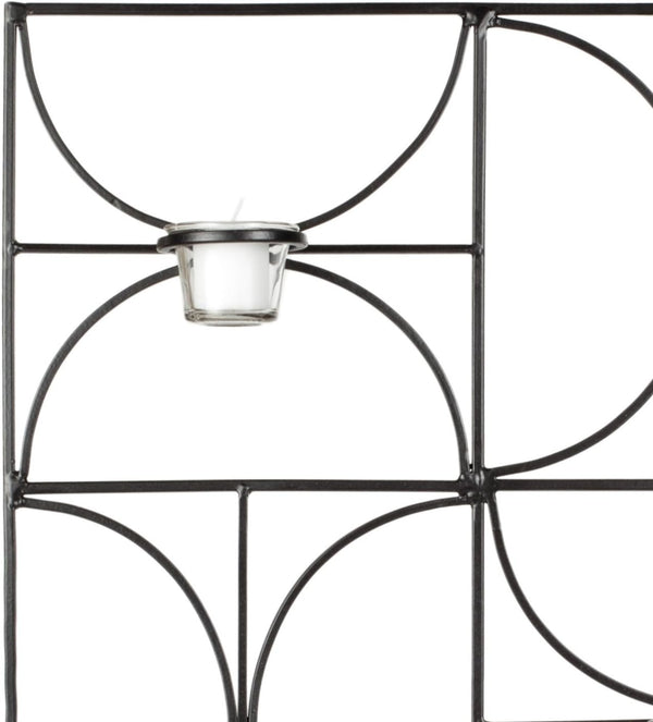 Cast Iron 5-Candle Wall Sconce