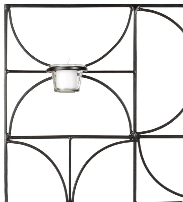 Cast Iron 5-Candle Wall Sconce