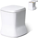 Outdoor Side Table Cooler 2-in-1 with Ice Chest 25 QT