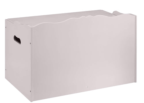 Kids Wooden Toy Storage Chest with Safety Lid