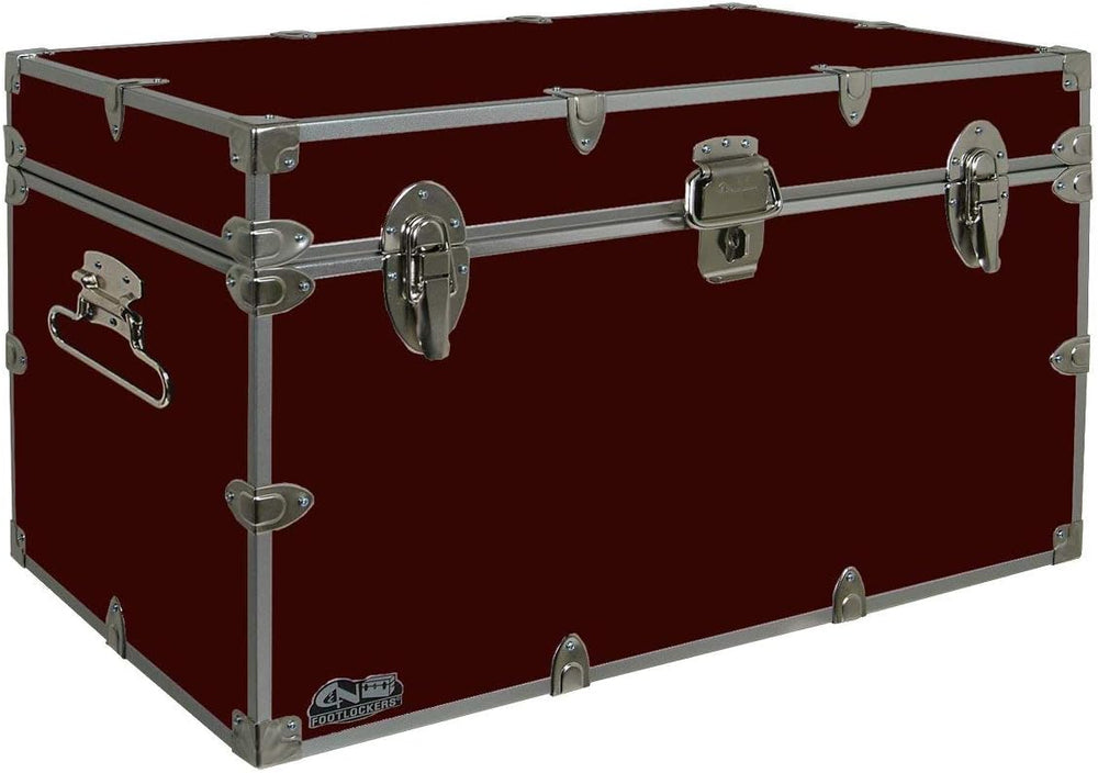 XL Steel Storage Trunk – 32 x 18 x 18.5 Inches