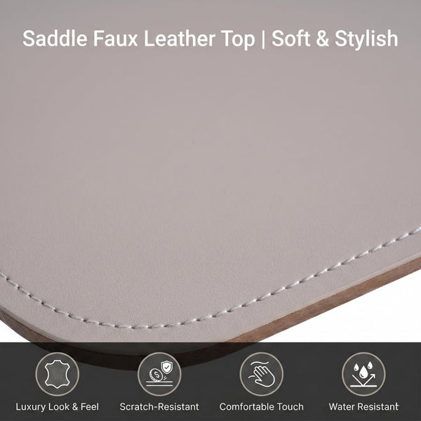 Adjustable Height 360° Swivel TV Tray Table