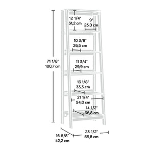 5-Tier Ladder Bookshelf
