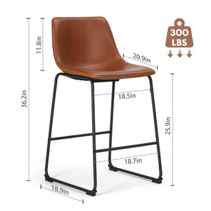 Counter Height Bar Stools Set of 2