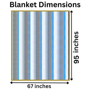 Alpaca Wool Throw Blanket — Soft, Lightweight & Breathable | Queen Size