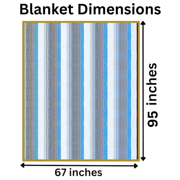Alpaca Wool Throw Blanket — Soft, Lightweight & Breathable | Queen Size