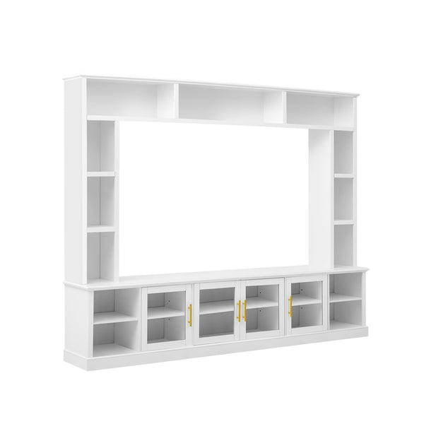 95" Wall Unit Entertainment Center for TVs up to 80"