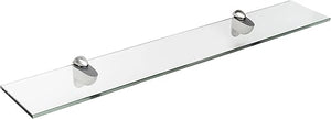Tempered Glass Wall-Mount Floating Shelf