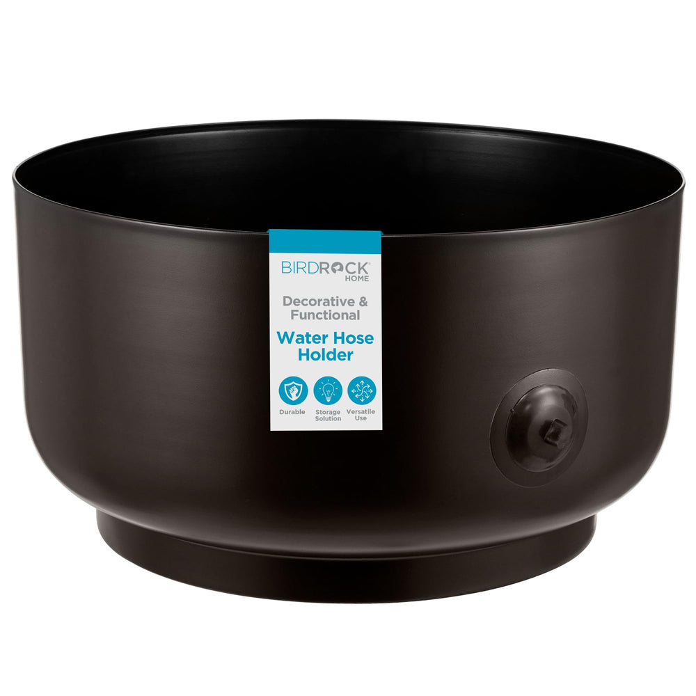 Decorative Garden Hose Holder Pot – Oil Rubbed Bronze