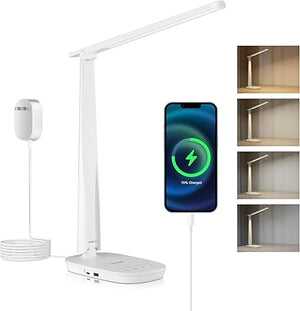 LED Desk Lamp with USB Charging Ports