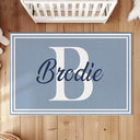 Personalized Kids Name Monogram Rug – Custom Non-Slip Area Rug