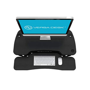 Electric Standing Desk Converter 40-Inch Adjustable Height Desktop Riser