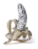 Abstract Banana Sculpture Figurine – Polyresin Table Decor Statue