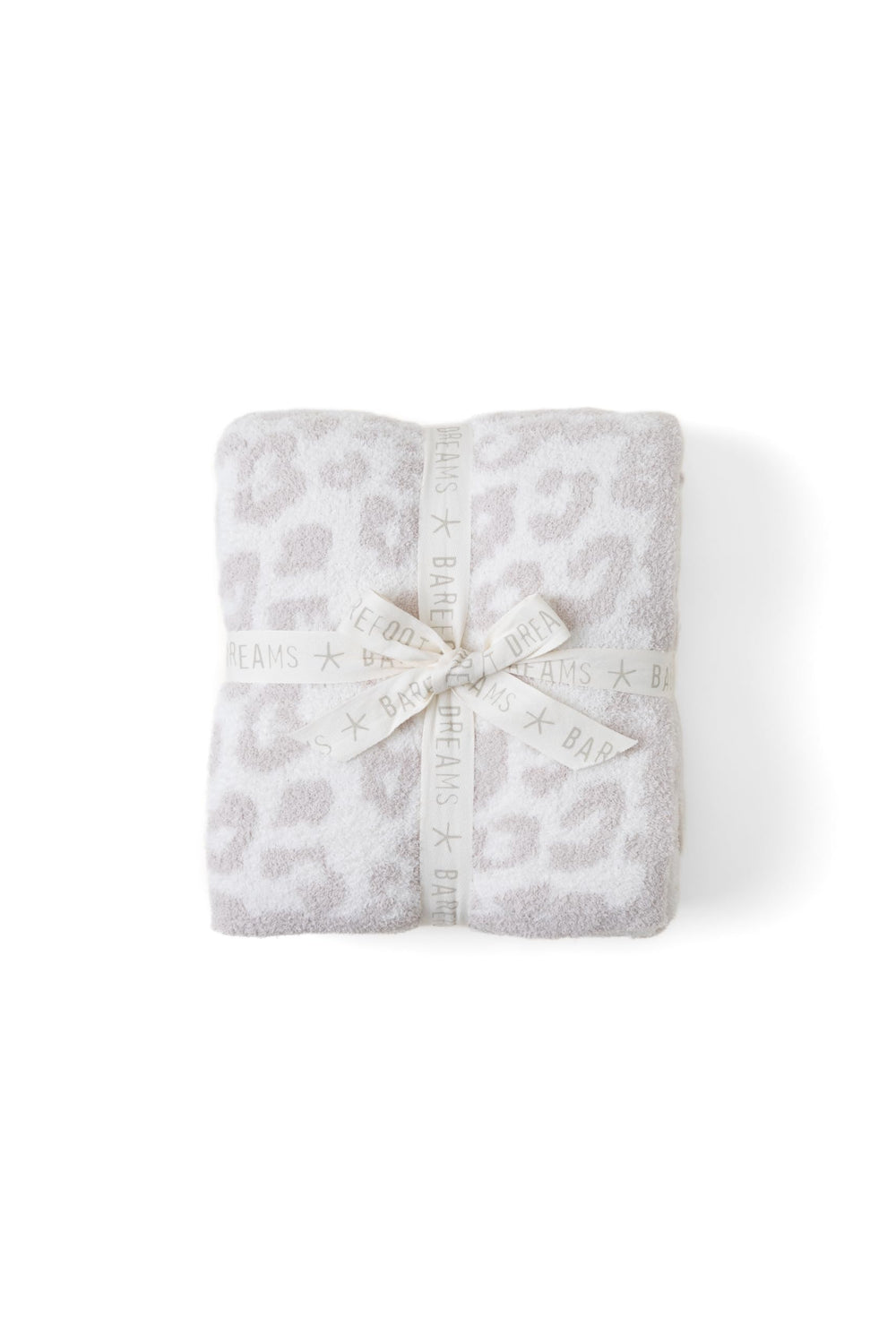 CozyChic Throw Blanket – Leopard Animal Print, 54" x 72", Cream-Stone
