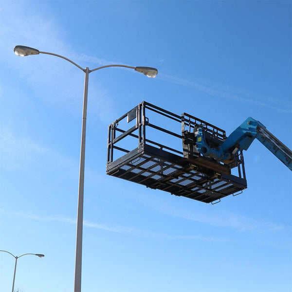 Mesh Telehandler Work Platform Safety Man Basket