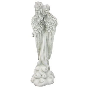 Ascending Angel Garden Statue – Resin Outdoor & Indoor Sculpture