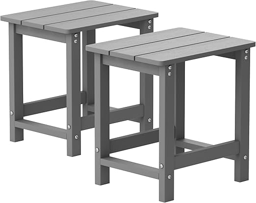 Outdoor Adirondack Side Table – Single & Double Tier