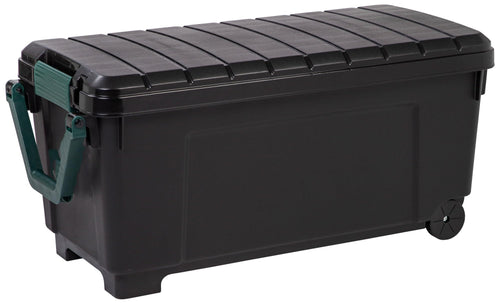 42-Gallon Heavy Duty Stackable Storage Tote with Latching Lid