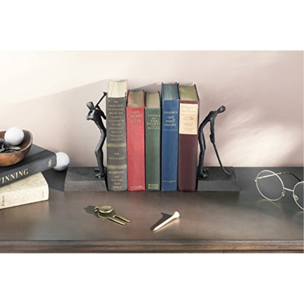 Golfers Iron Bookend Set