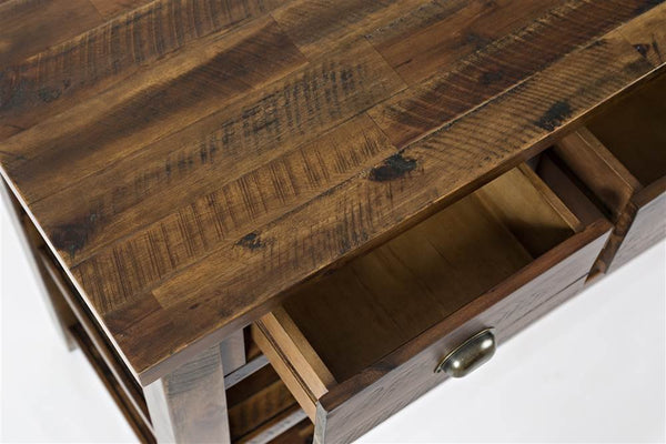 Solid Acacia Farmhouse Console Table 50"L x 18"W x 30"H