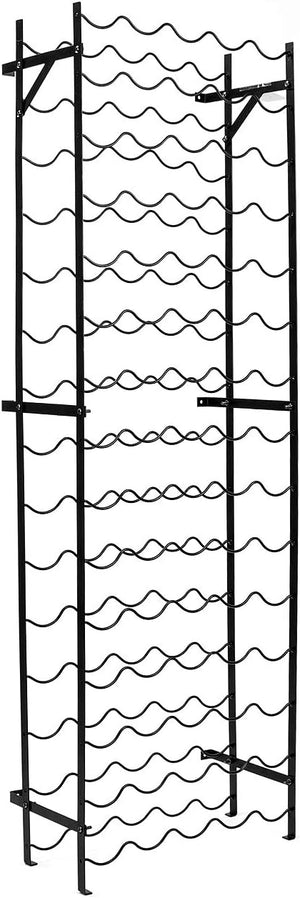 Metal Floor Standing Wine Rack – 75 to 150 Bottle Capacity