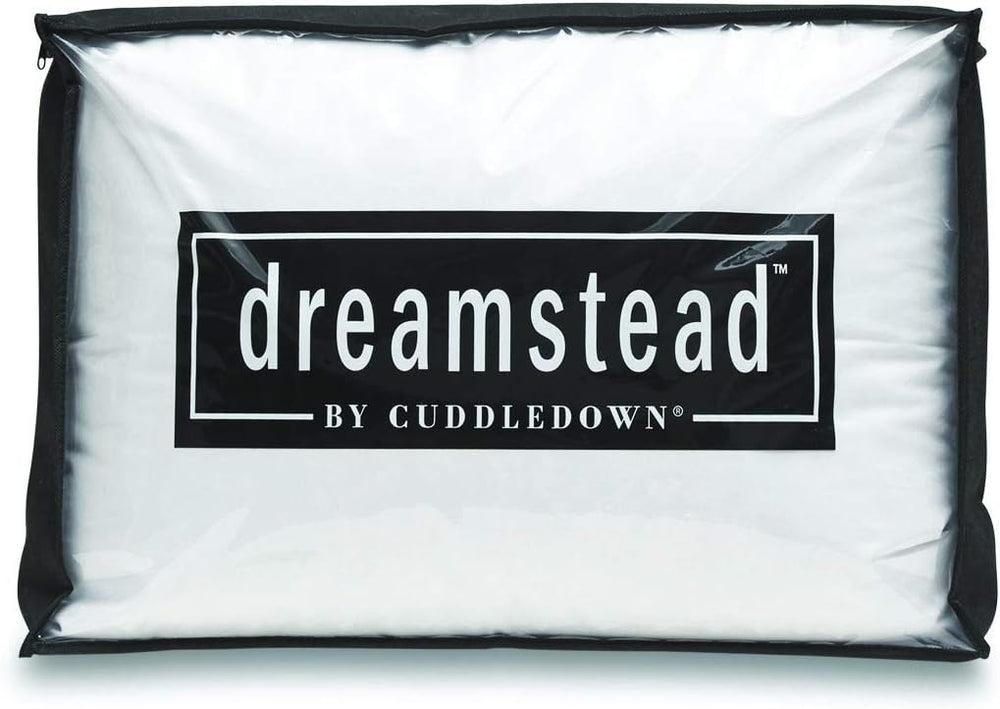 600 Fill Power Down Pillow – Cotton Damask Shell