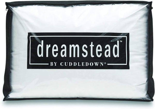 600 Fill Power Down Pillow – Cotton Damask Shell