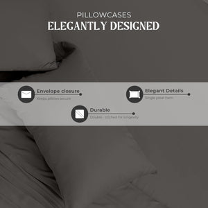 Egyptian Cotton Sateen Sheet Set – Deep Pocket, Hotel Quality