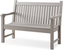 2-Person Outdoor Poly Lumber Bench