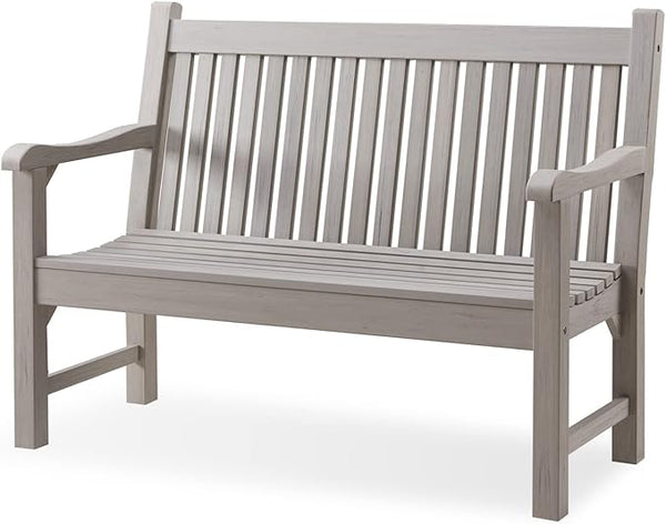 2-Person Outdoor Poly Lumber Bench