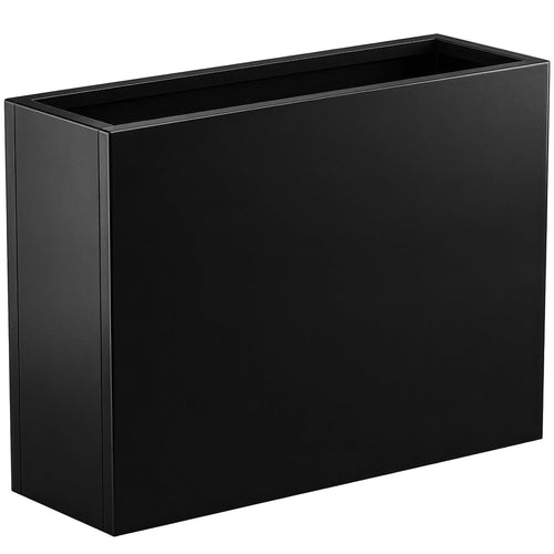 Metal Rectangular Outdoor Planter Box with Drainage Holes