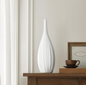 Ceramic Table Lamp – Dimmable, White Translucent Shade with Warm Ambient Lighting