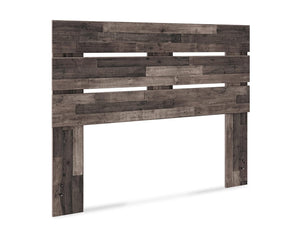 Queen Open Slat Panel Headboard – Engineered Wood, Rustic Style