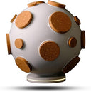 Moon-Inspired Adjustable Glow Table Lamp with Cork Details