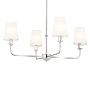 4-Light Mini Chandelier – Metal Ceiling Light Fixture