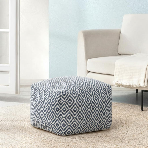 Handmade Pouf Ottoman Foot Rest