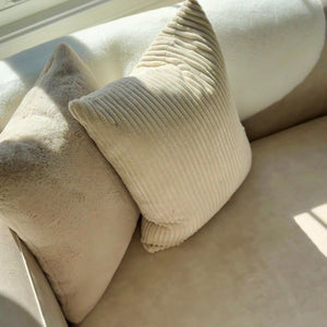 Modern Velvet Sofa Couch with Deep Seating