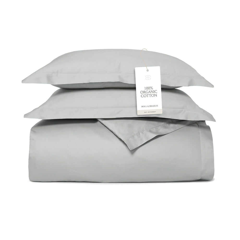Organic Cotton Duvet Cover Set with Shams