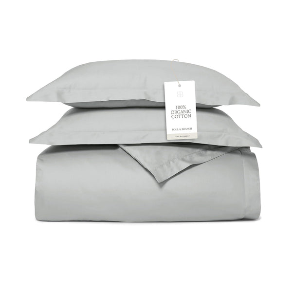 Organic Cotton Duvet Cover Set with Shams
